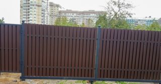 Купить распашные ворота из штакетника Борзя, цена от 2697 руб.